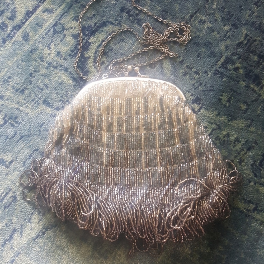 Anthropologie  beaded purse